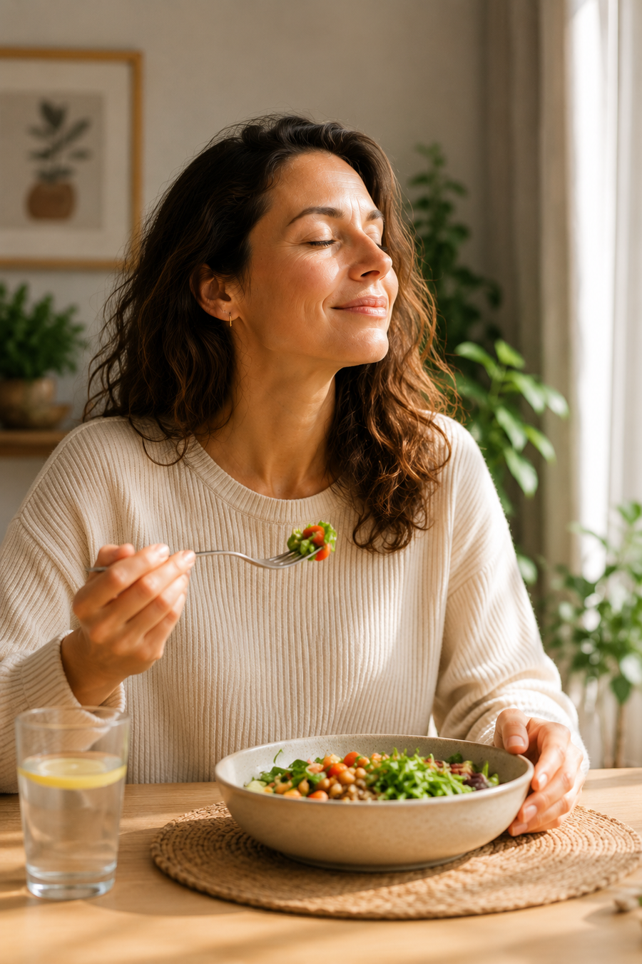 Une alimentation plus apaisée